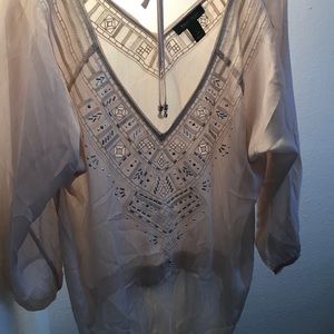 White House black market blouse